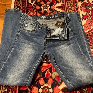 7 for man kind sz 10 skinny jeans